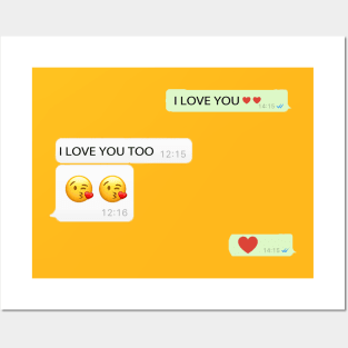 text love Posters and Art